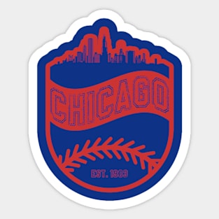 Chicago Baseball 01 Sticker